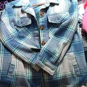 Shacket plaid small